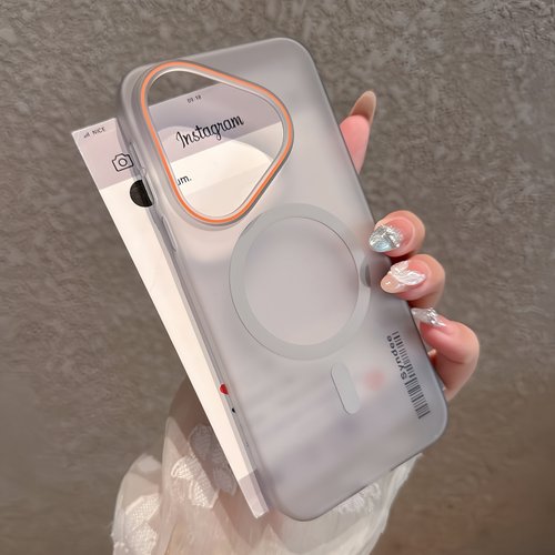 适用华为Pura80透色磁吸保护壳