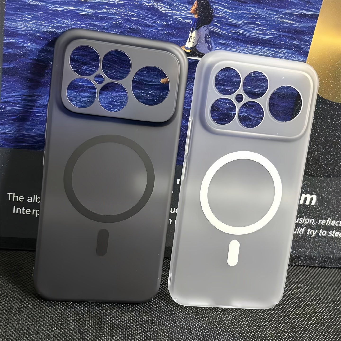 适用红米k90promax手机壳新款冰雾磁吸磨砂硬壳小米k90冠军版镜头全包防摔保护套17ultra高级感turbo5max男女