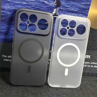 k80镜头全包防摔保护套k80pro半透明高级感k70男女款 适用红米k90promax手机壳新款 冰雾磁吸硬壳小米k90冠军版