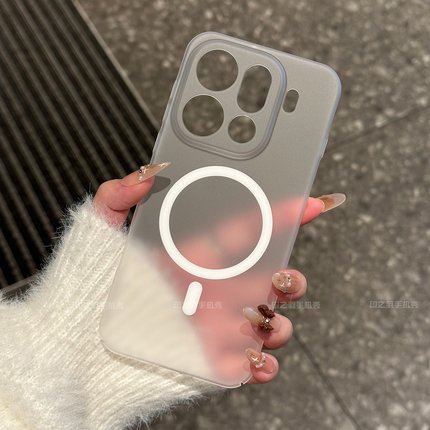 适用oppofindx9手机壳新款x9pro冰雾磁吸硬壳x8半透明x7ultra全包防摔保护套Reno15pro超薄磨砂x6高级感男女