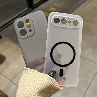 适用vivos50promini手机壳新款半透明超薄软壳s50精孔镜头s30全包防摔保护套x300磨砂磁吸pro高级感男女爆款