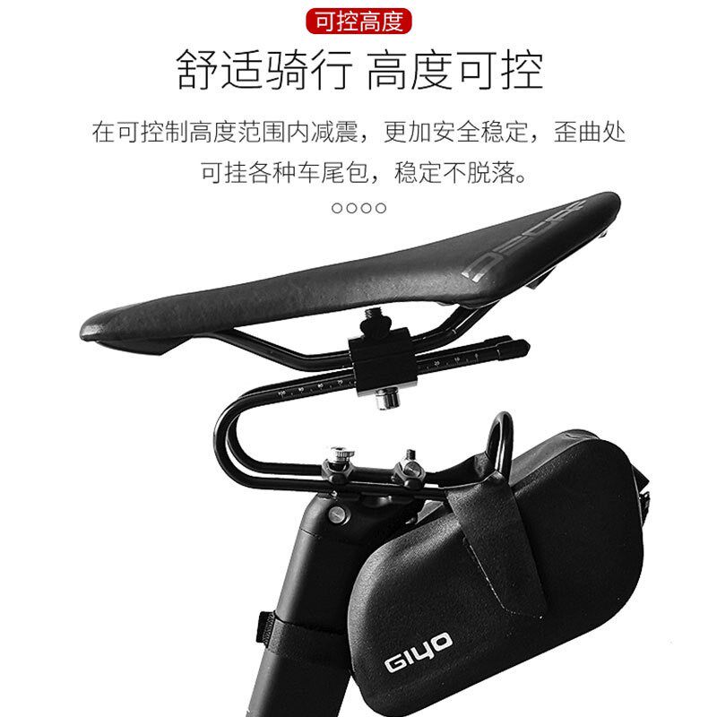 速发山地自行车电座单车坐震减垫器骑行座椅鞍座改装新款弹簧避震