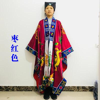 速发道家用品道士高功双龙法衣九龙降衣五龙衣道服套装经衣道袍宵