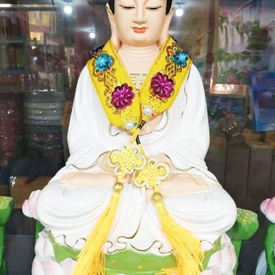 速发佛衣披肩神像霞帔佛像披风道家佛衣佛袍斗篷仙家霞披摆件