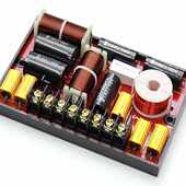 汇英音响升级款 全靓声电容发烧车载汽车二分频车用进口喇叭分频器