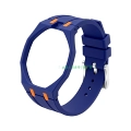 Sapphire Blue Orange Sapphire Blue Strap 12 O'Clock Direction