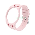 Light Pink Case, Light Pink Strap, 12 O'Clock