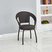 阳台藤椅小凳子藤条椅手工编织单人休闲椅滕椅老人靠背椅家用椅子