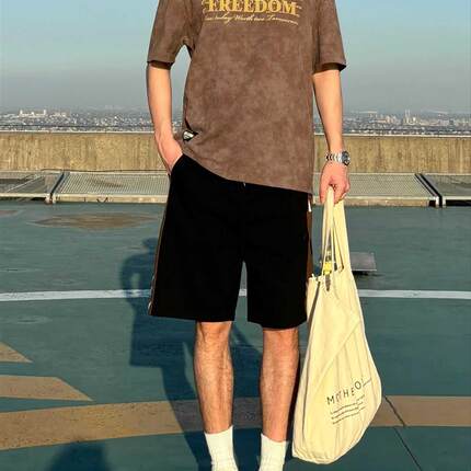 2024新款男装高级感穿搭套装小众设计师夏装搭配一整套男夏天男装