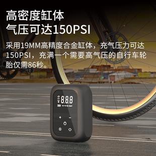 新款 多能无线汽车胎充气 车载充JZF智能数显款 气泵轮小型便功携式