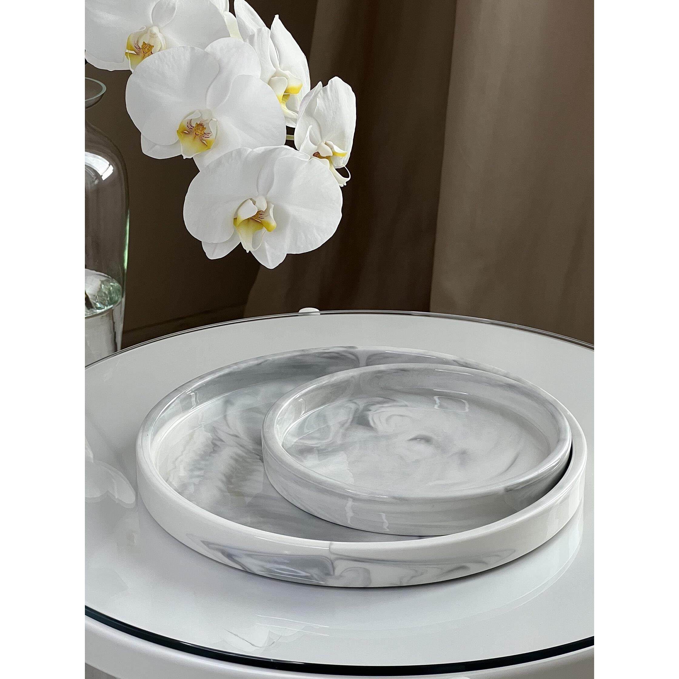 北欧风陶瓷大理石纹香薰蜡烛托盘托盘创意家 居收纳盘,3C数码配件,USB多功能数码宝,淘宝优惠券,粉丝福利购,淘宝优惠卷