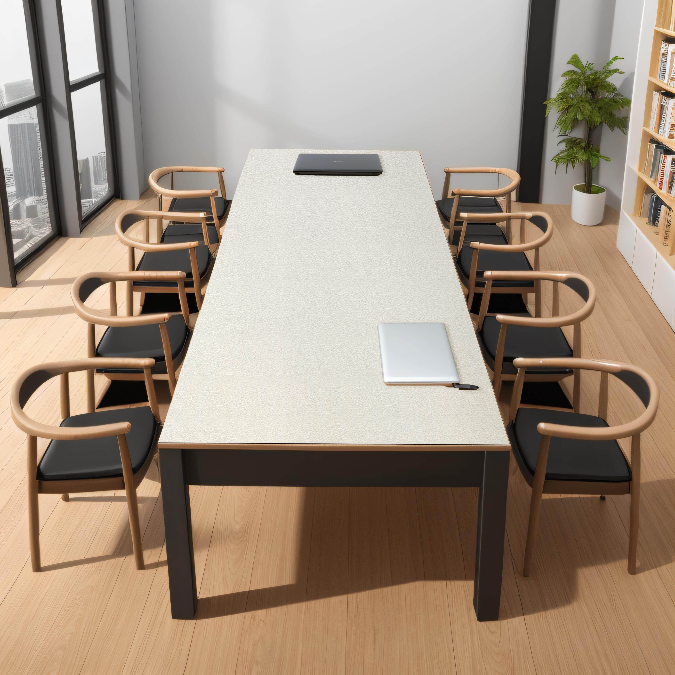 会议桌布长方形商务酒店定制轻奢高级感办公桌垫防水防烫免洗皮革