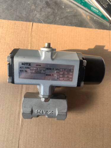 KITZ CS-1 气控球阀常闭型阀门口径3/8 1/4 1/2 3/4 1寸 1.2寸9新