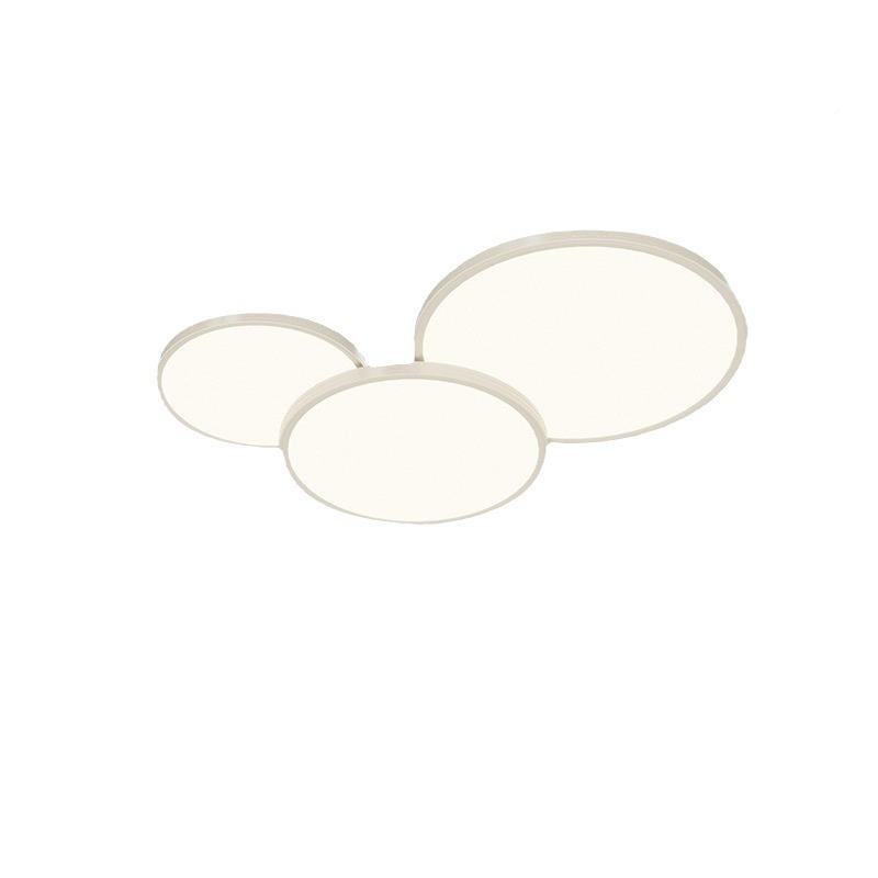 美JUZ国普瑞全光谱吸顶北欧奶油风厅室灯大气灯卧全屋套餐中山灯