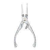 皓顿多功能微物路亚钳带失手绳防锈铝合金钳子取钩开环压铅路亚钳