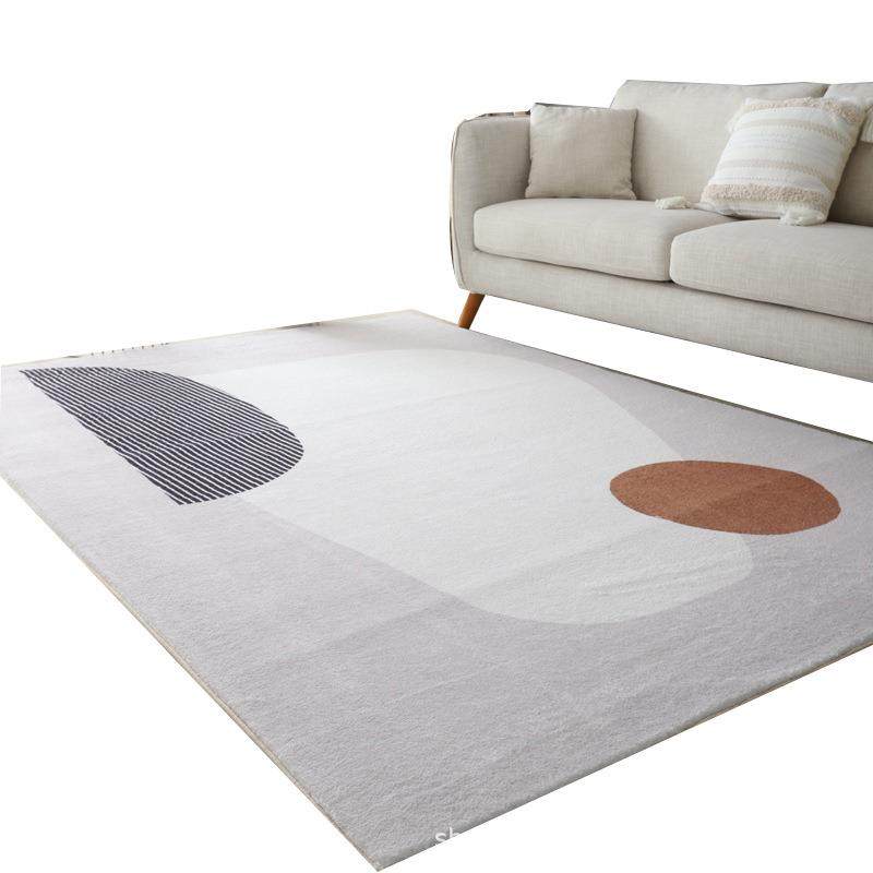 仿羊绒INS风北欧客厅卧室床边毯沙发茶几垫简约现代家用防滑地毯,居家布艺,地毯,淘宝优惠券,粉丝福利购,淘宝优惠卷