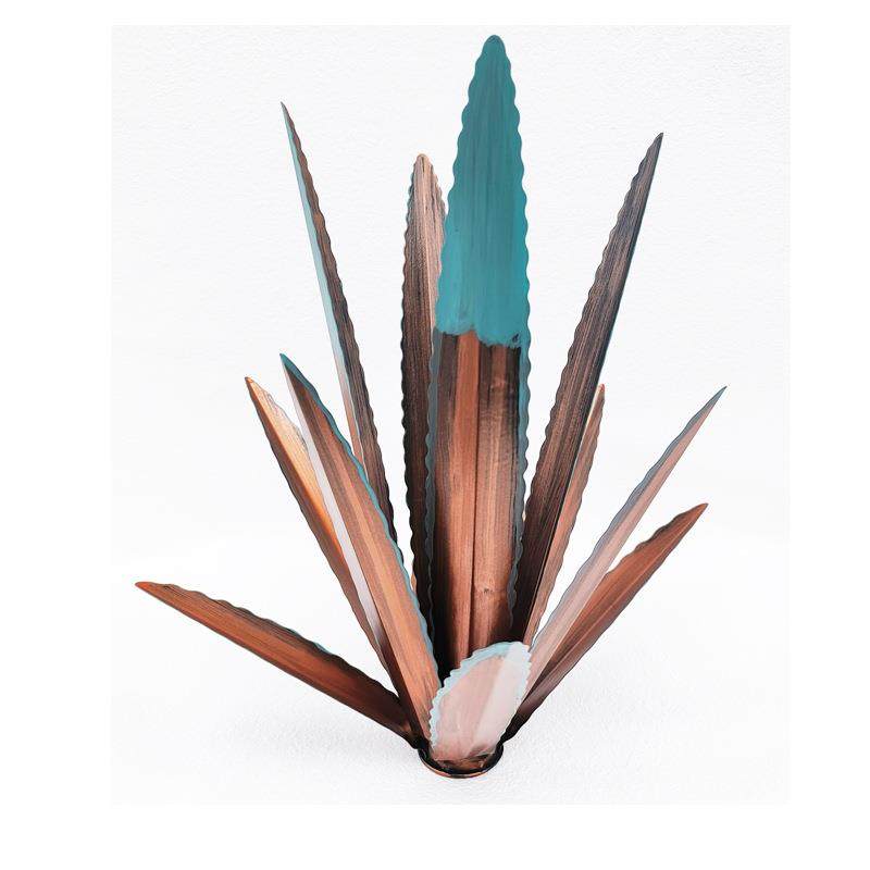 新款龙舌兰铁艺摆件创意户外花园装饰仿真TequilaGardenArt,家居饰品,户外/庭院摆件,淘宝优惠券,粉丝福利购,淘宝优惠卷