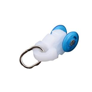 窗帘配件轨道滑轮直轨导轨挂钩静音滚轮中方轮滑轨走珠吊轮辅料