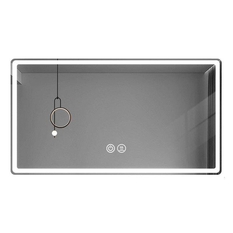 时尚浴室镜智能发光防雾化妆镜触摸感应高档壁挂式卫生间镜子带灯