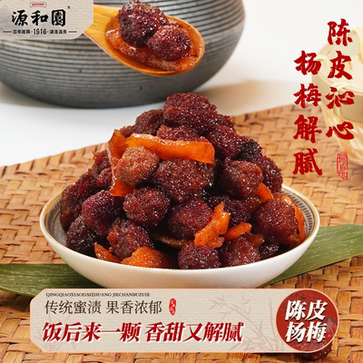 源和园陈皮杨梅泉州特产蜜饯