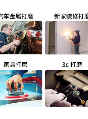 外贸货源100MM手托盘/圆形手托盘/4寸黄色PU手托盘/粘扣手托盘