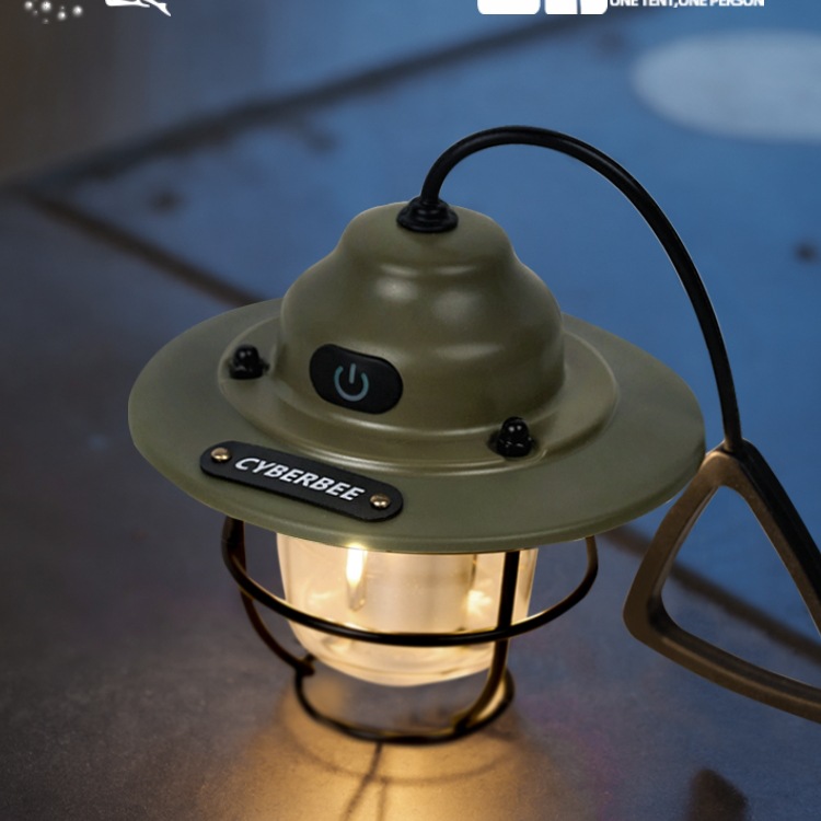 露营灯松果灯户外灯野营挂灯超长续航帐篷天幕吊灯多功能手提马灯