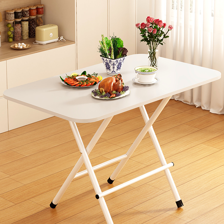 新款地摊折叠简易出租屋长方形桌子吃饭餐桌卧室宿舍家用饭桌方桌