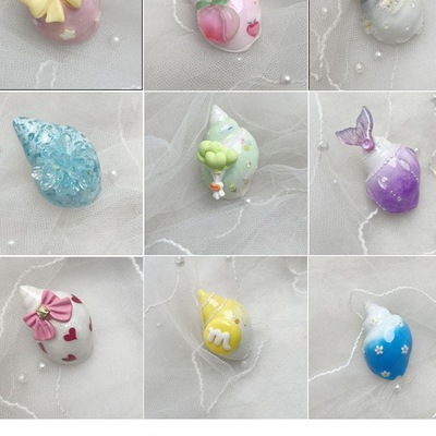 寄居蟹替壳换躲避屋豆丁透明 diy造景原生壳新手迷你小房子手工壳