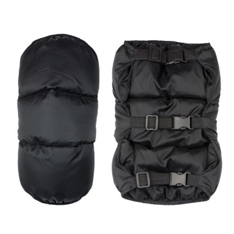 羽绒护膝动车冬季男女骑车防风加厚保暖护膝中长款摩托车羽绒护膝
