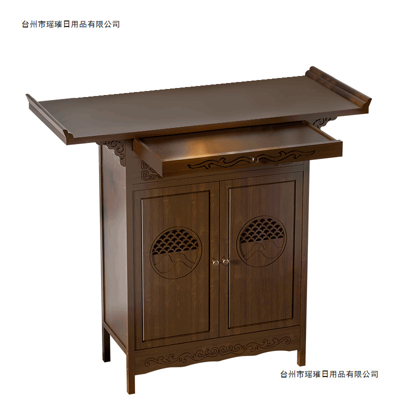 新中式玄关桌子超窄门厅条案供桌条几客厅现代简约靠墙家用神案台
