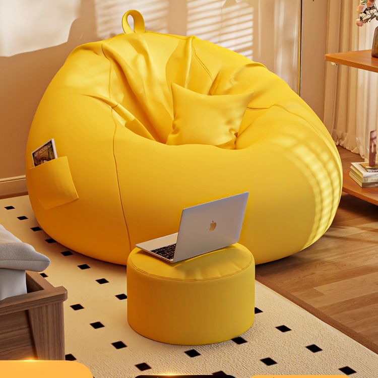 懒人沙发可躺可睡单人豆袋人类狗窝阳台卧室榻榻米飘窗小沙发躺J*