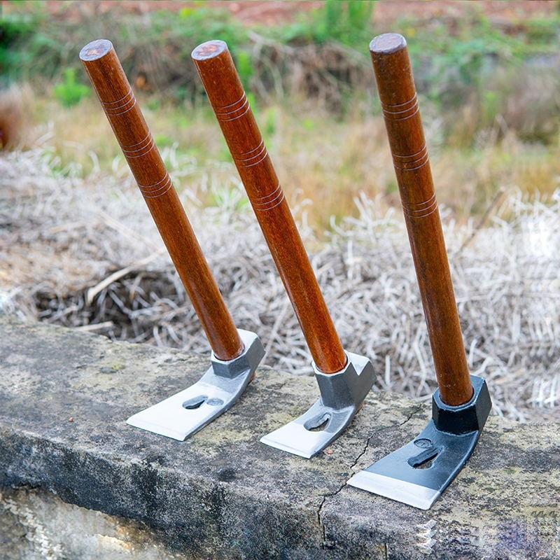 种菜冰锛锤锛凿木工挖土钓鱼除草挖笋神器工具农用户外锰钢