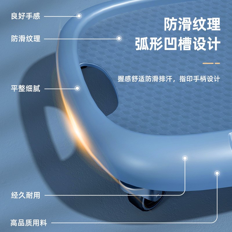 速发严选腹肌滑盘静音向健腹轮收腹运动健身器材家用滑行盘