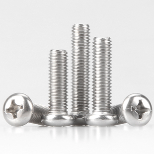 速发M1M1.2M1.子 x8头10x12x14x16不锈钢十字圆x盘头电4小螺丝