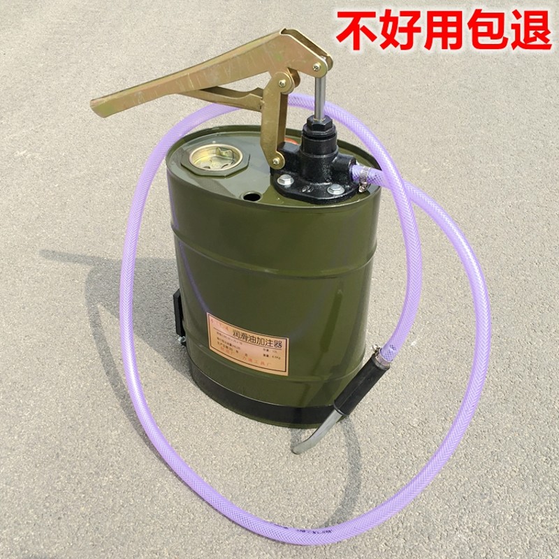 速发手动齿轮机加注器加油式手压机手摇泵抽油油变速箱油注油泵