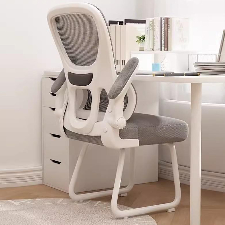 速发现货家用电脑椅久坐舒会靠背椅人体工学椅弓形适议椅子公布办