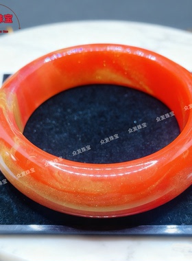 爆款正品鸡血红星光手镯女款纯天然时尚贵妃老料民族风国庆礼盒装