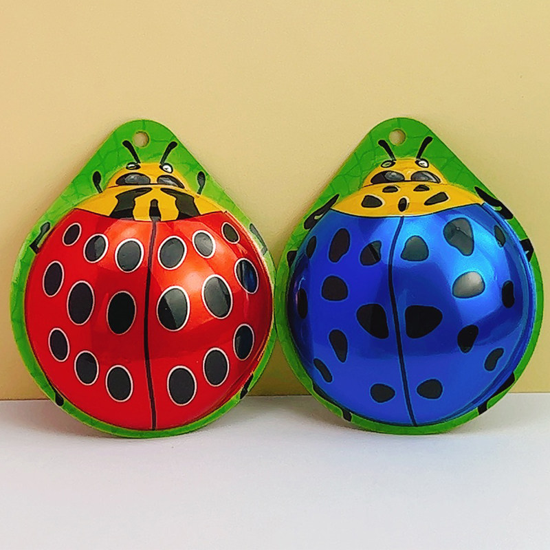 可爱虫子巧克力豆七星瓢虫造型儿童零食玩具糖果批发（代可可脂）