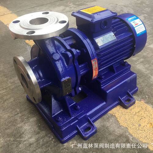 IRW卧式管道离心泵耐高温热水