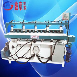 木工机械家具设备气动多轴钻铣槽机6轴铣槽机榫眼机榫槽机