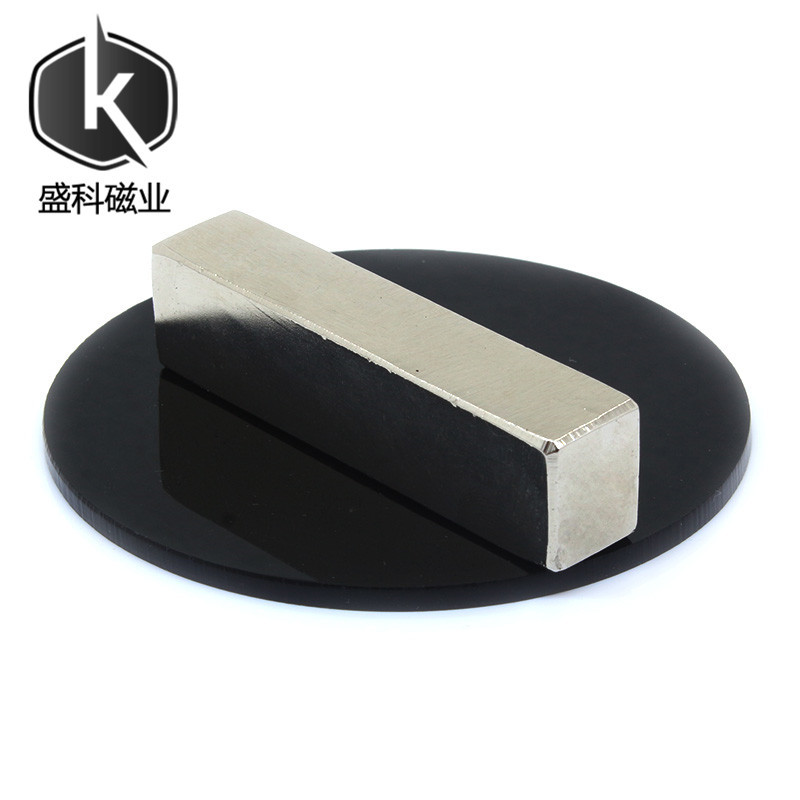 F80*40*20长方形镀镍防锈吸铁石80×40×20钕铁硼大方块强磁铁