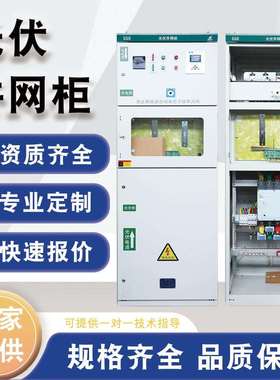 光伏并网柜成套配电箱100-600kw太阳能计量柜防孤岛汇流箱