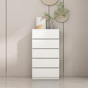 7L8K极窄斗柜30cm卧室床尾收纳柜超薄五斗柜实木六斗柜25cm