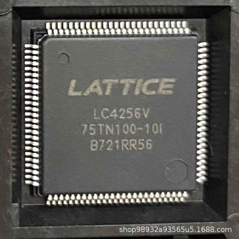 LC4256V-75TN100-10IQFP100封装可编程逻辑芯片