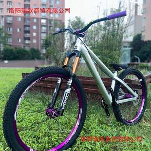 博睿思促销 整车山地车硬尾油簧避震超软 土坡单速组装