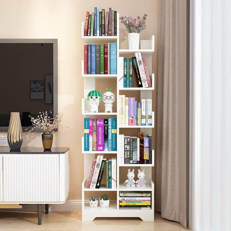 书架落地置物架一体靠墙书柜子学生家用多层儿童收纳架子简约现代,智能设备,其他智能设备,淘宝优惠券,粉丝福利购,淘宝优惠卷