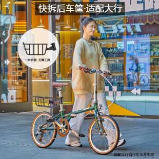 Z*适配大行自行车儿童座椅前置便携宝宝座椅适用dahon自行车p8D10