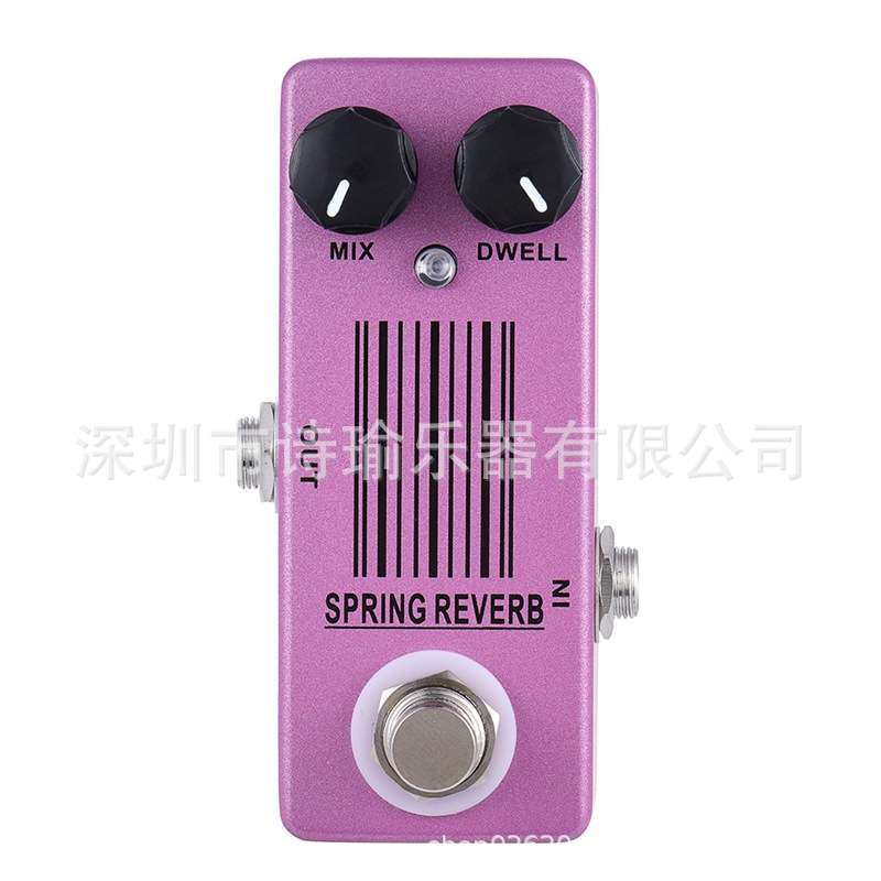 MOSKYAUDIO SPRING REVERB迷你 吉他混响效果器 吉他效果器