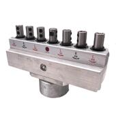 木工排钻机械配件多孔钻排3 21头钻头圆木