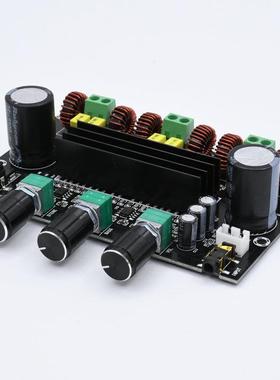 DC12-26V大功率2.1声道TPA3116D2数字功放板80W+80W+100W超重低音